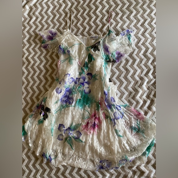 NWOT Leonard Paris sundress, size 38fr(S), new, no tag. - Picture 3 of 15